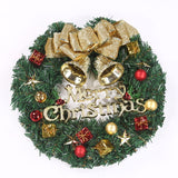 Christmas Wreath With Red Bow